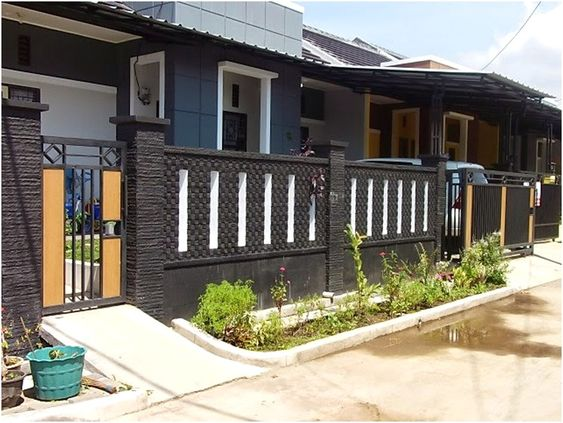 Detail Gambar Pagar Depan Rumah Minimalis Nomer 19