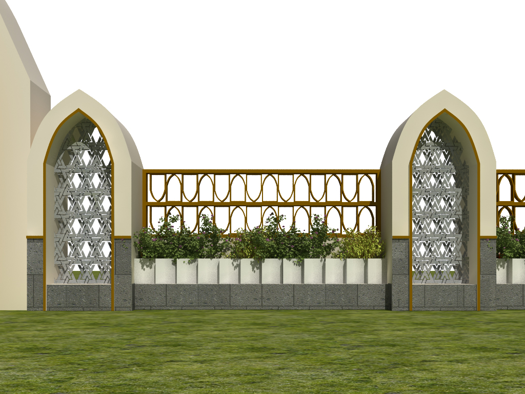 Detail Gambar Pagar Masjid Minimalis Nomer 14