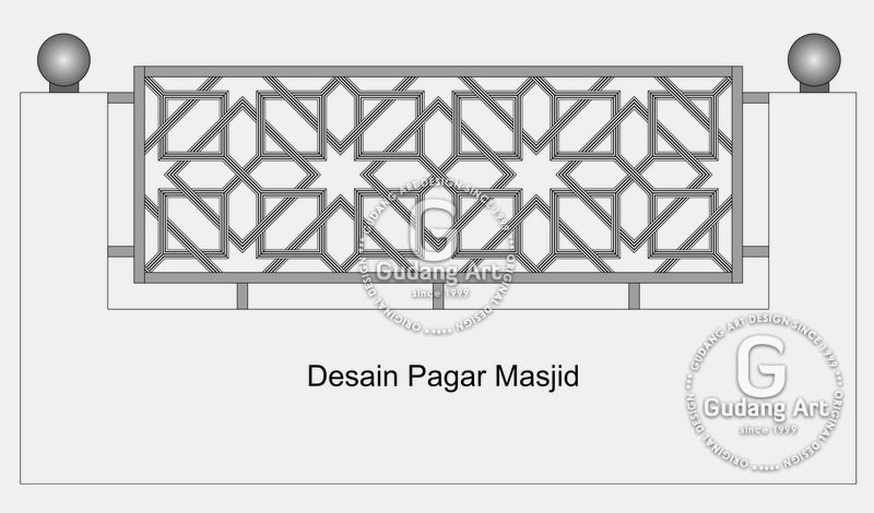 Detail Gambar Pagar Masjid Minimalis Nomer 51