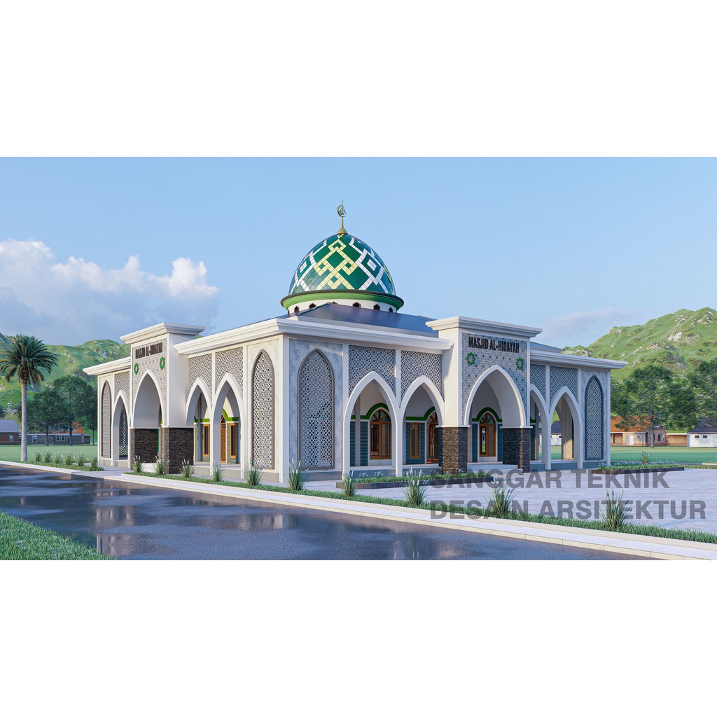 Detail Gambar Pagar Masjid Modern Nomer 51