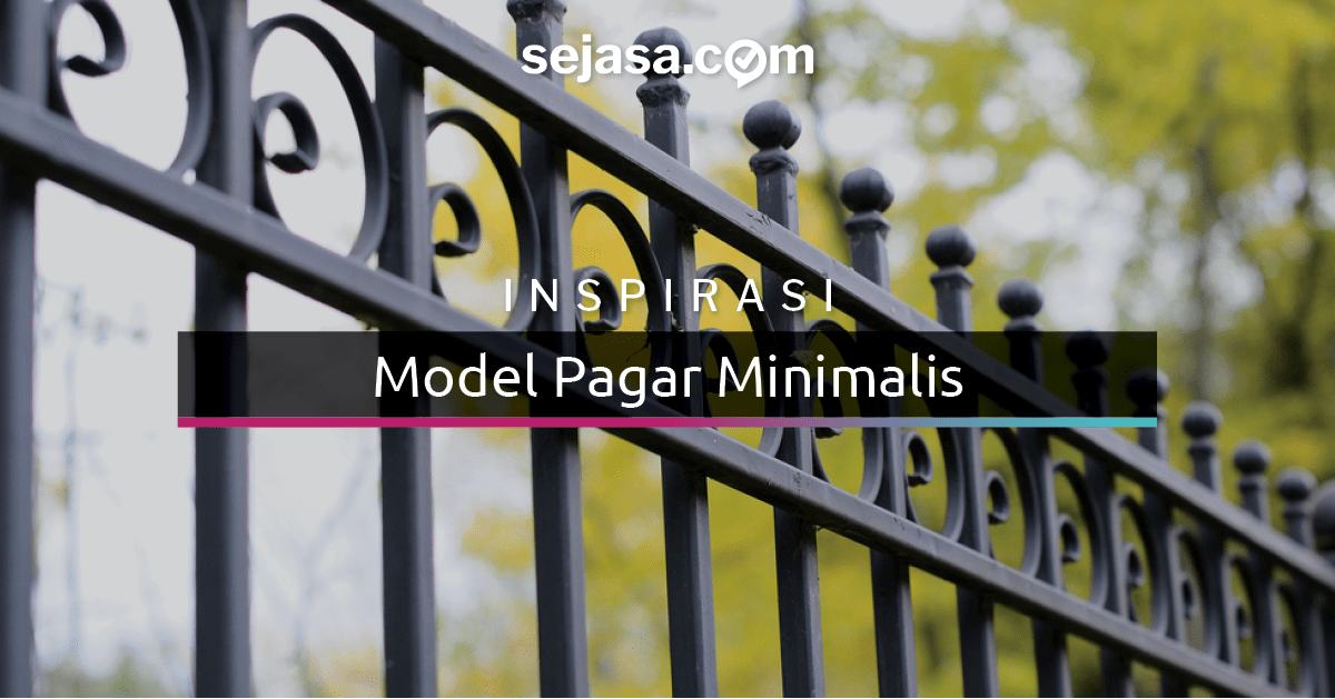 Detail Gambar Pagar Minimalis Nomer 32