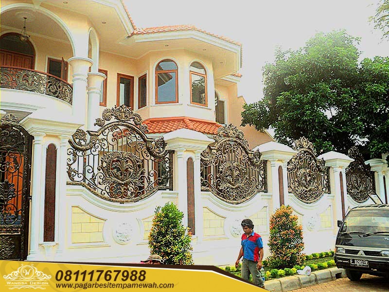 Detail Gambar Pagar Rumah Mewah Nomer 23