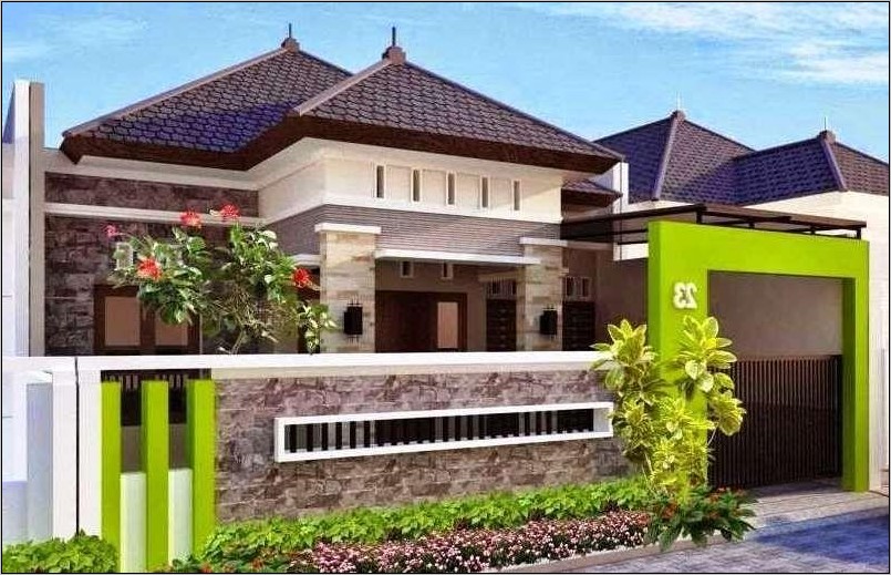 Detail Gambar Pagar Rumah Minimalis 2018 Nomer 29