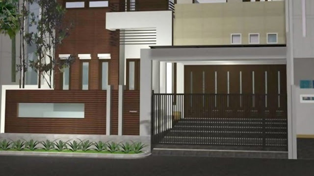 Detail Gambar Pagar Rumah Minimalis Type 36 Nomer 16