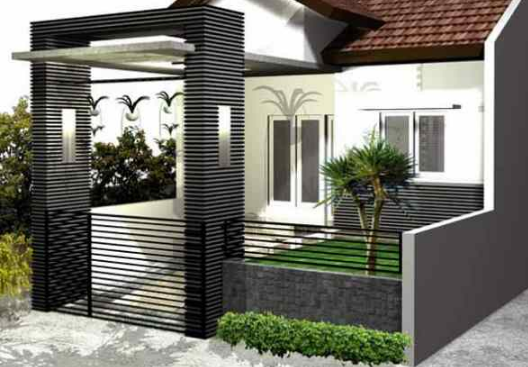 Detail Gambar Pagar Rumah Minimalis Type 36 Nomer 4