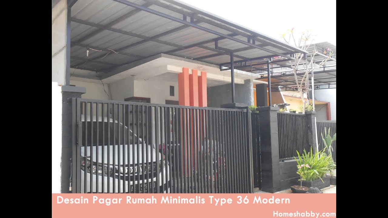 Detail Gambar Pagar Rumah Minimalis Type 36 Nomer 9