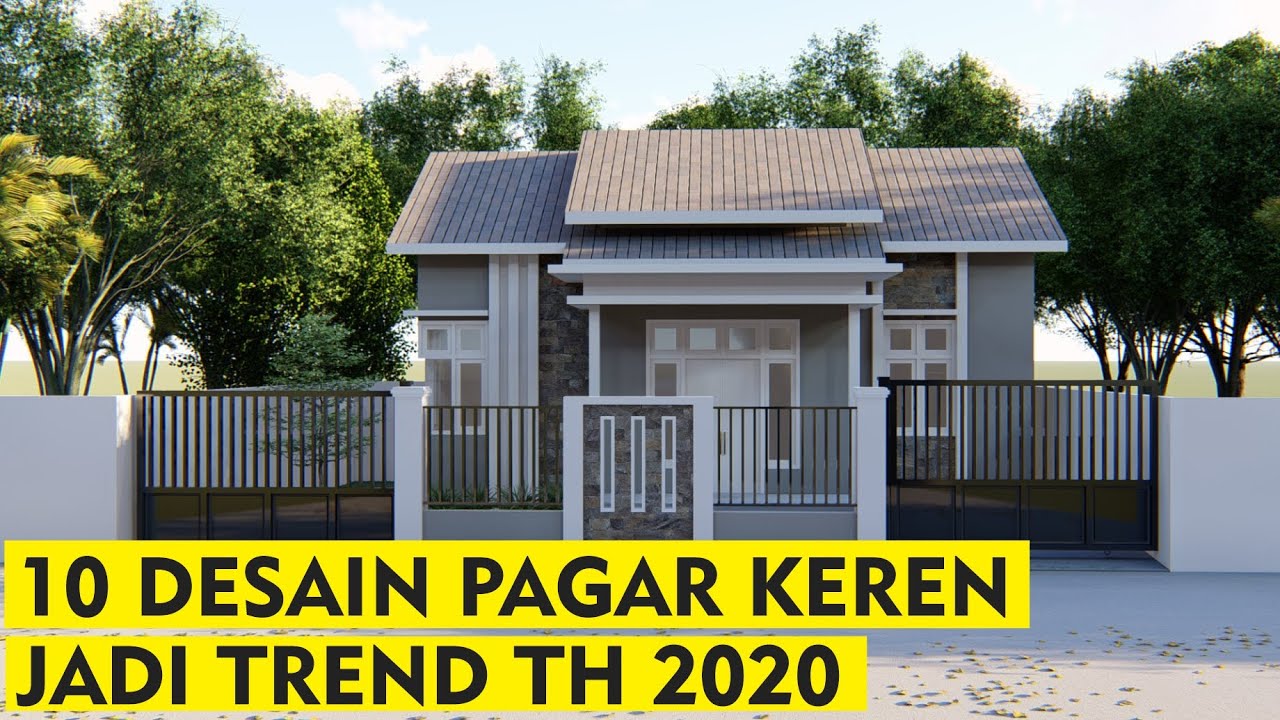 Detail Gambar Pagar Rumah Model Terbaru Nomer 28