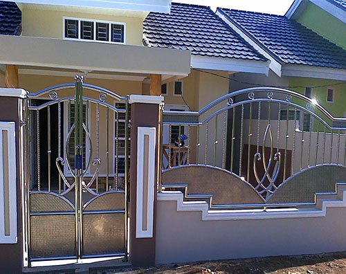 Detail Gambar Pagar Rumah Model Terbaru Nomer 37