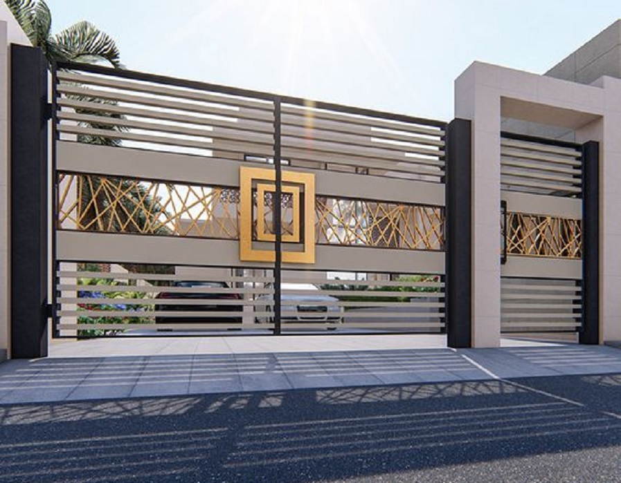 Detail Gambar Pagar Rumah Modern Nomer 4