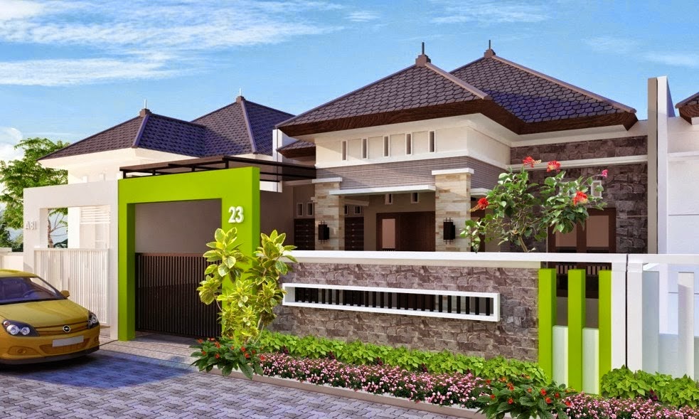 Detail Gambar Pagar Tembok Depan Rumah Minimalis Nomer 7