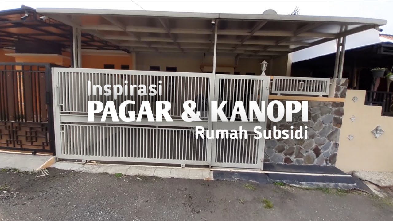 Detail Gambar Pagar Vs Kanopi Minimalis Nomer 7