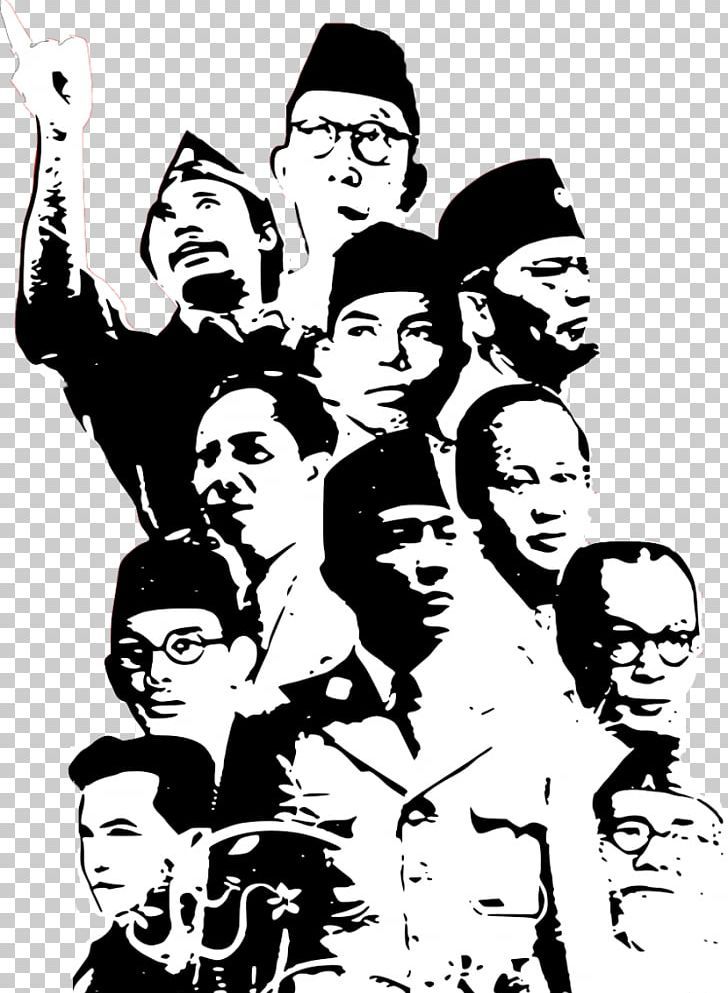 Detail Gambar Pahlawan Hitam Putih Nomer 6