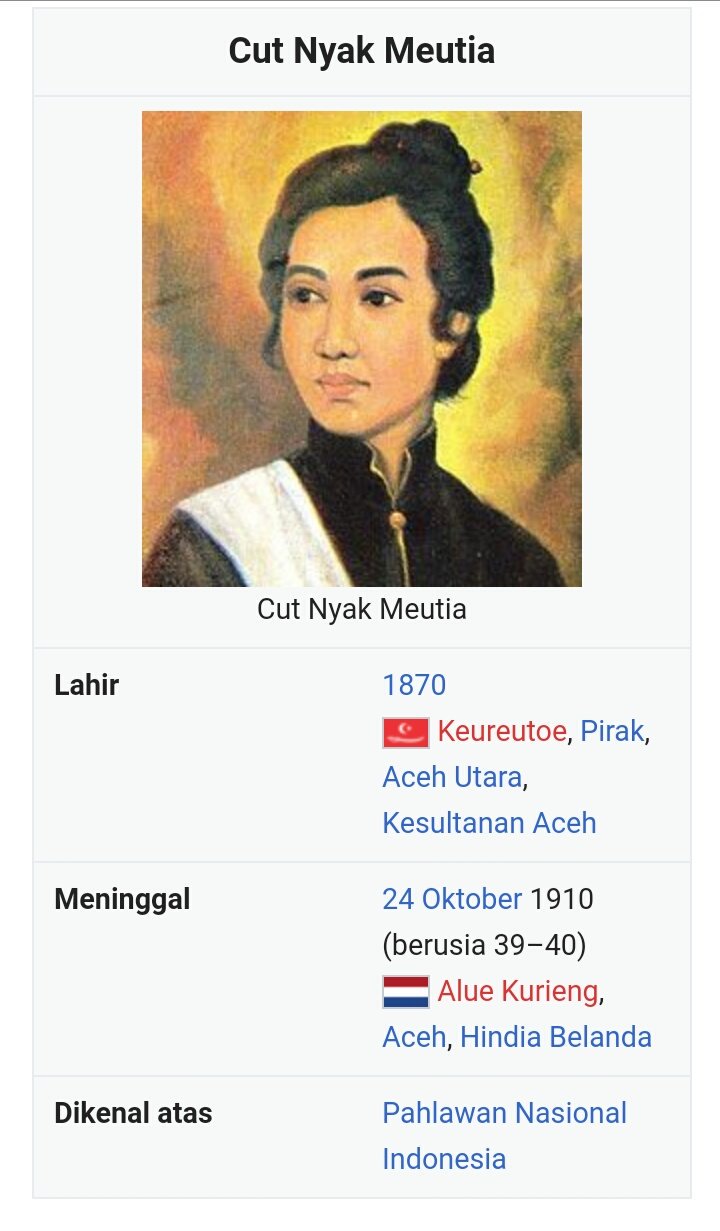 Detail Gambar Pahlawan Indonesia Cut Meutia Nomer 12