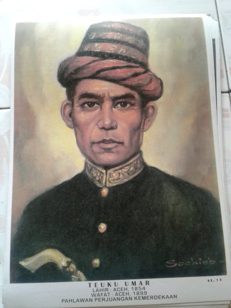 Detail Gambar Pahlawan Indonesia Teuku Umar Nomer 28