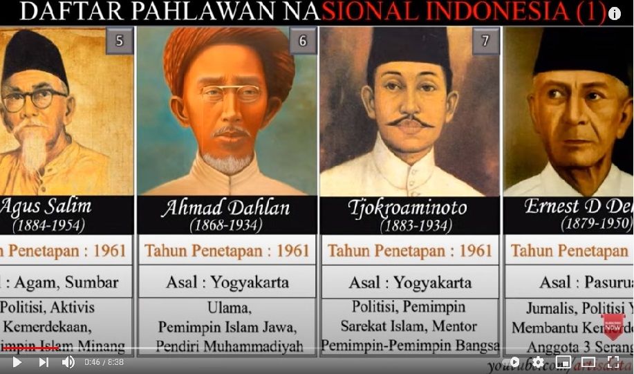 Detail Gambar Pahlawan Pahlawan Indonesia Nomer 26