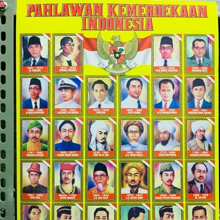 Detail Gambar Pahlawan Pahlawan Indonesia Nomer 33