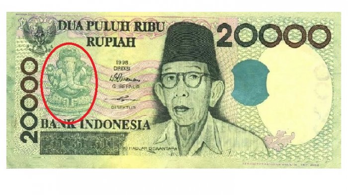 Detail Gambar Pahlawan Pecahan 20000 Rupiah Nomer 35