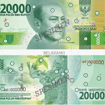 Detail Gambar Pahlawan Pecahan 20000 Rupiah Terbaru Nomer 6