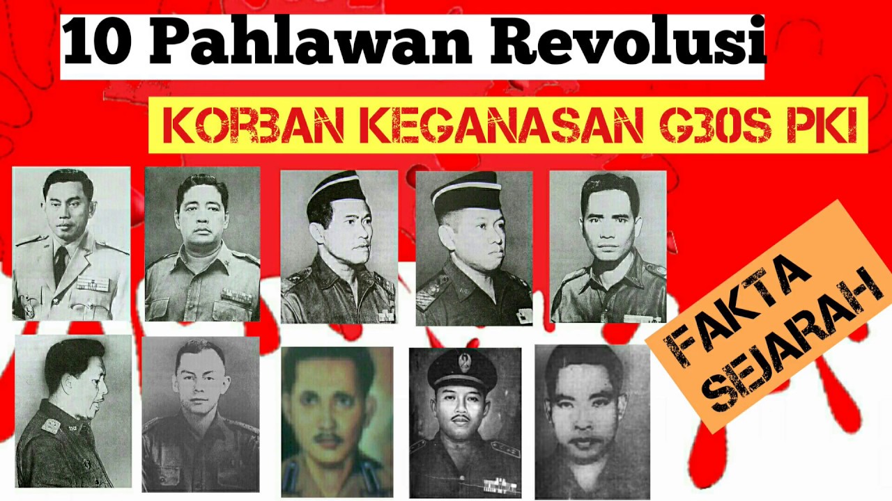 Detail Gambar Pahlawan Revolusi Berwarna Nomer 24