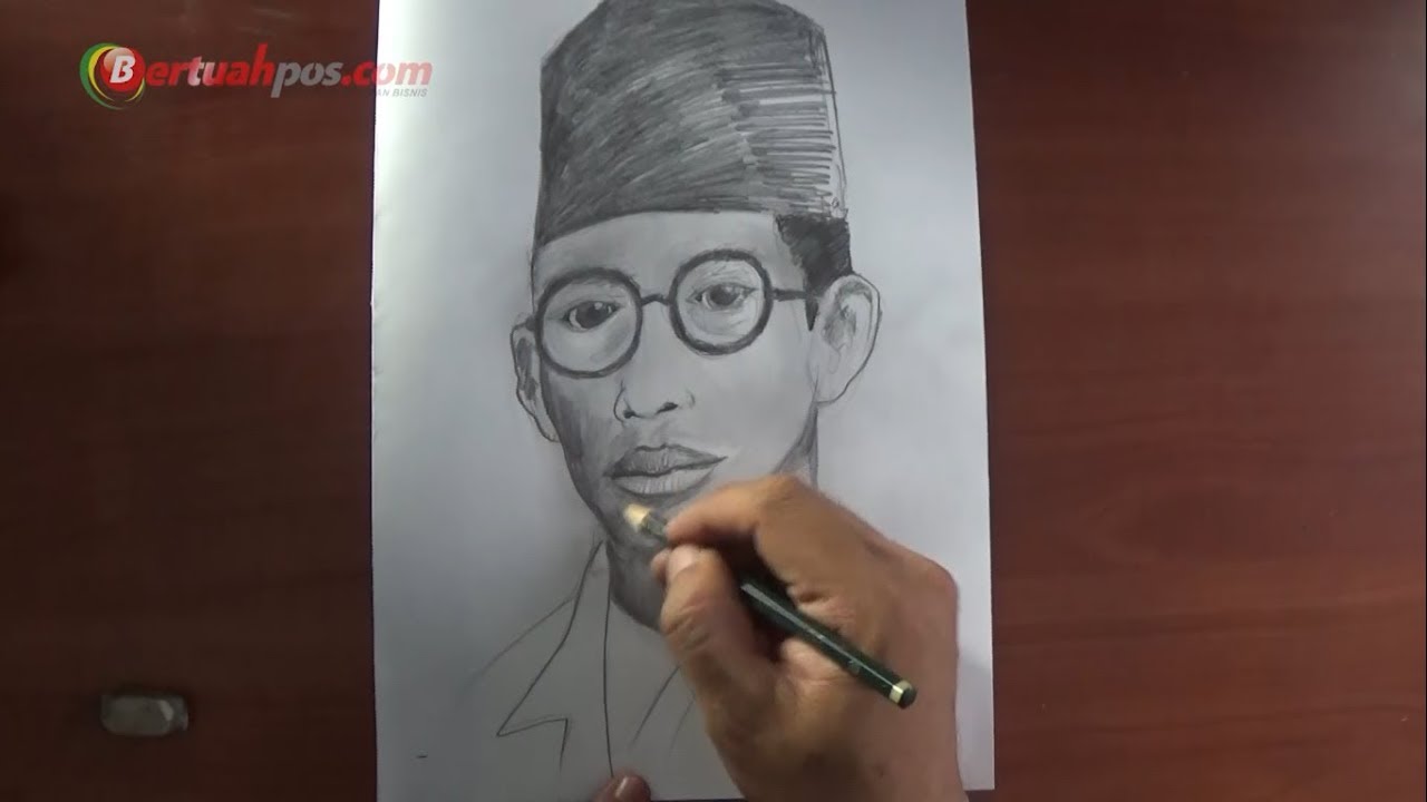 Detail Gambar Pahlawan Sketsa Nomer 27