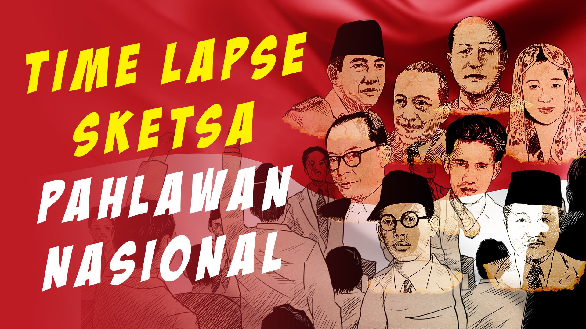 Detail Gambar Pahlawan Sketsa Nomer 46