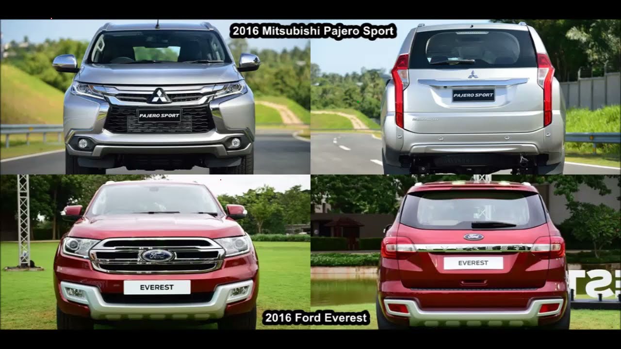 Gambar Pajero Sport 2017 Gambar Ford Everest 2016 - KibrisPDR