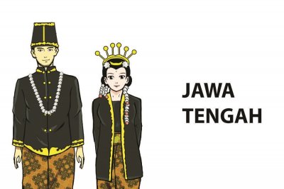 Detail Gambar Pakaian Adat Dari Jawa Nomer 2