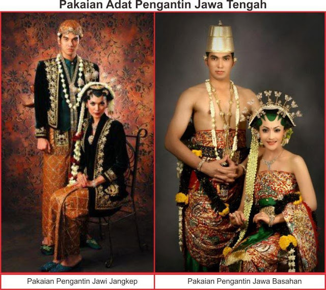 Detail Gambar Pakaian Adat Jawa Tengah Nomer 3