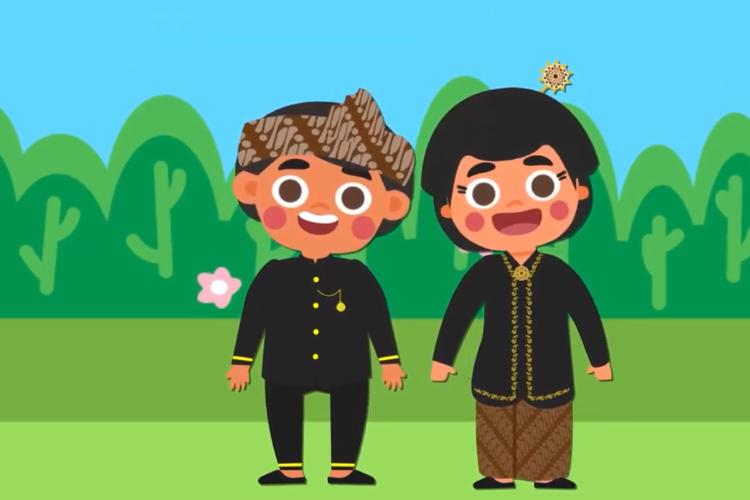 Detail Gambar Pakaian Adat Tradisional Kebaya Jawa Tengah Nomer 53