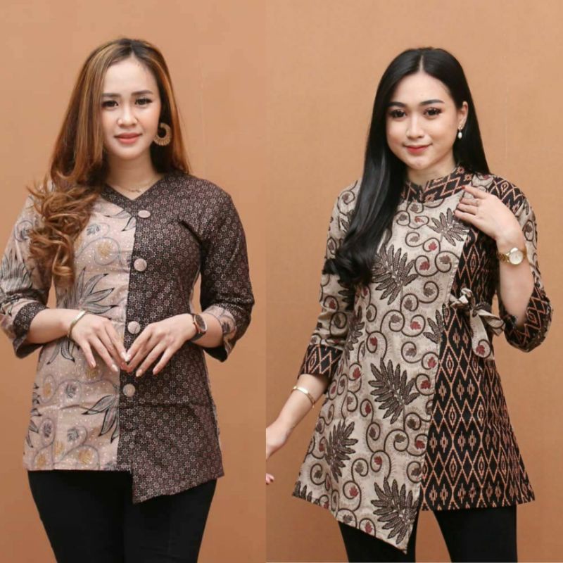 Detail Gambar Pakaian Batik Wanita Nomer 18