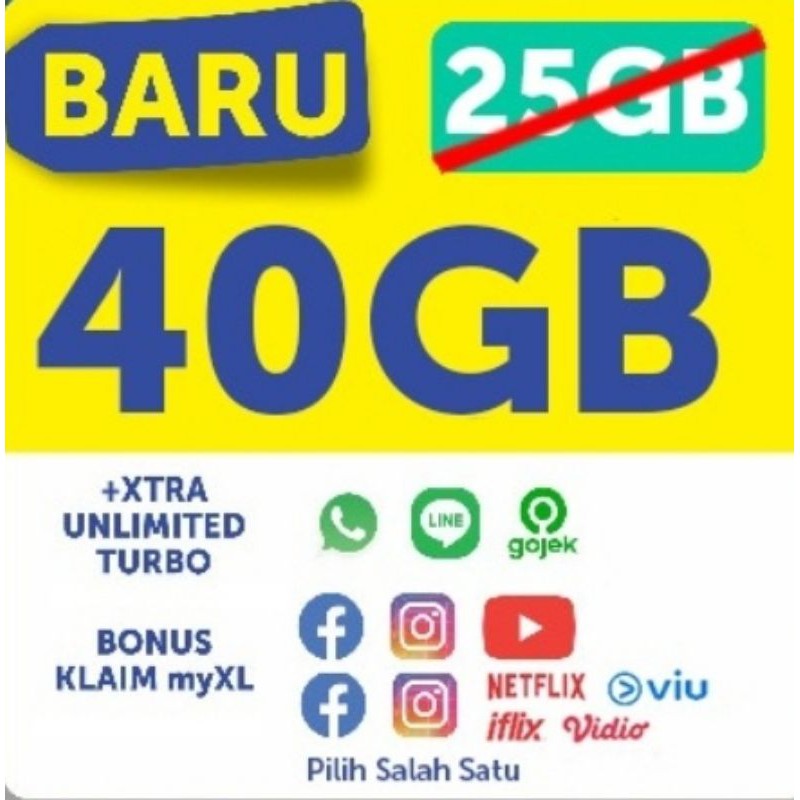 Detail Gambar Paket Data Xl Nomer 45