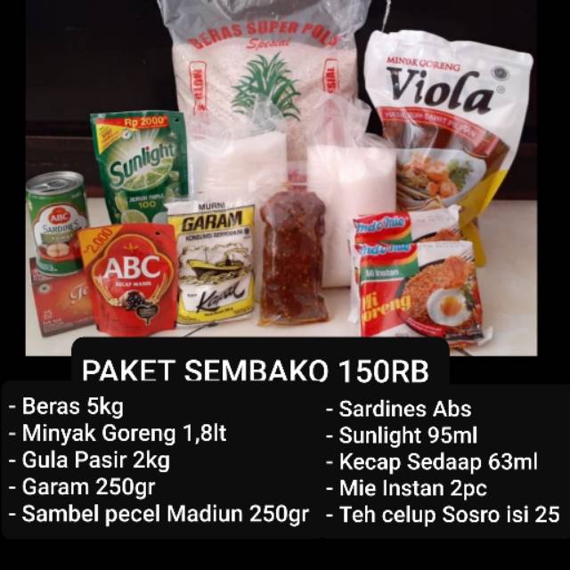 Detail Gambar Paket Sembako Nomer 6