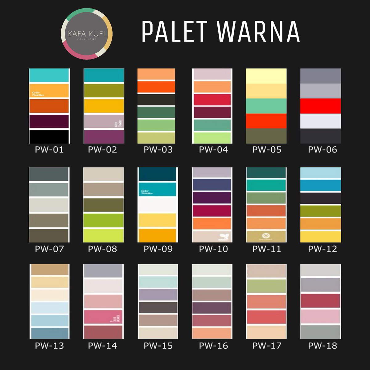 Detail Gambar Palet Warna Nomer 9