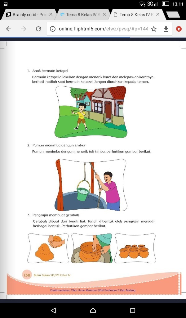 Detail Gambar Paman Menimba Air Nomer 6