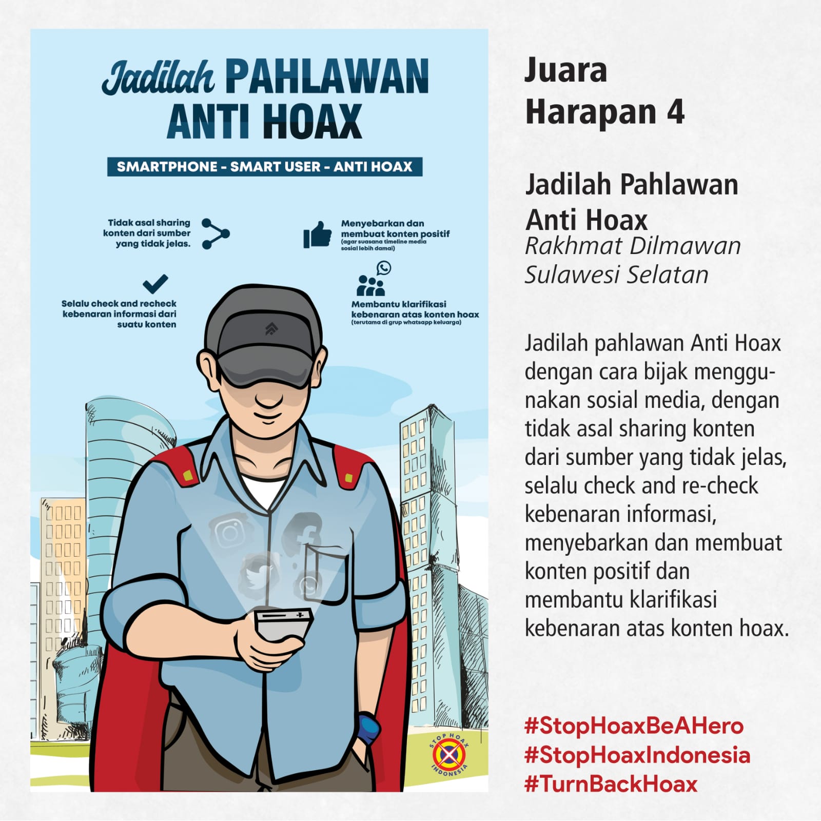 Detail Gambar Pamflet Berita Hoak Nomer 3