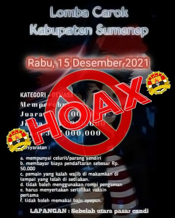 Detail Gambar Pamflet Berita Hoax Nomer 28