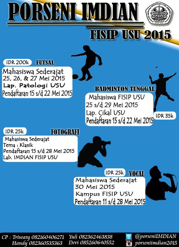 Detail Gambar Pamflet Porseni Nomer 14