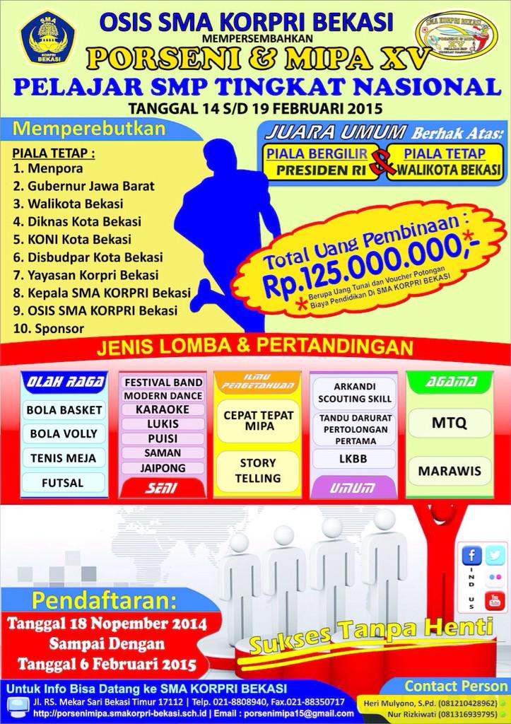 Detail Gambar Pamflet Porseni Nomer 3