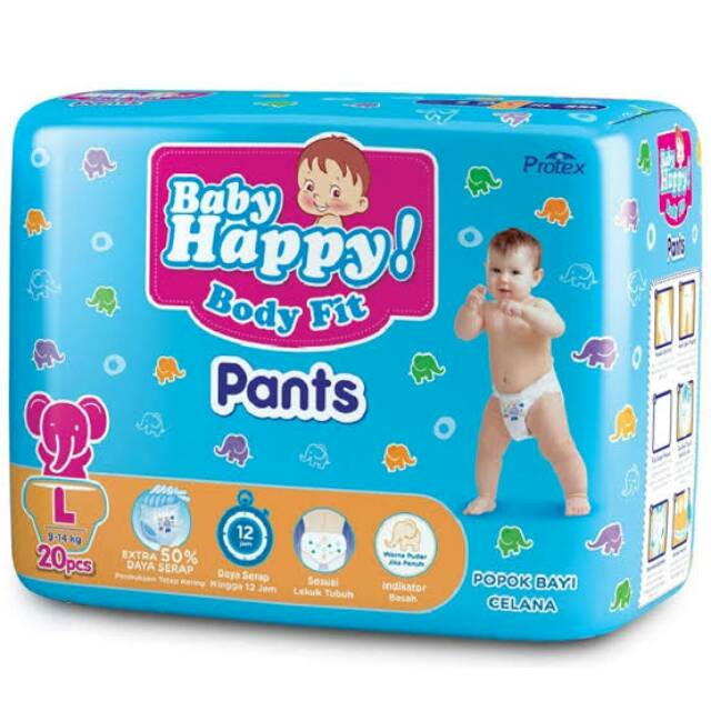 Detail Gambar Pampers Baby Happy Nomer 9