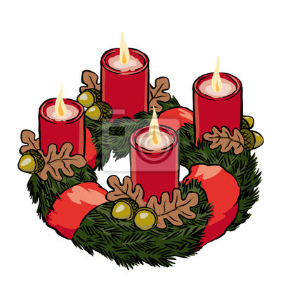 Detail Bilder Adventskranz Kostenlos Nomer 16