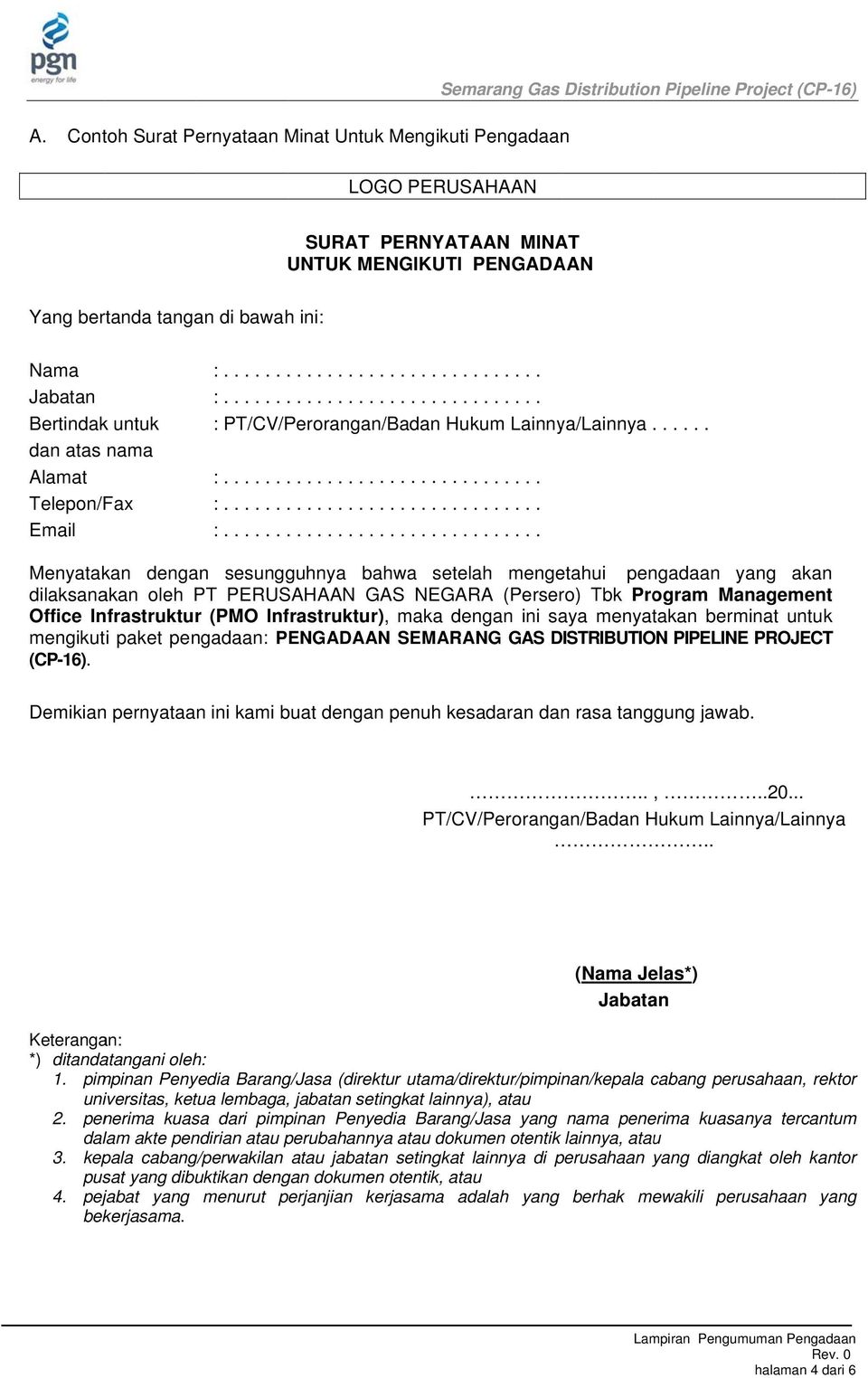 Detail Contoh Surat Pernyataan Minat Nomer 40