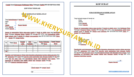 Detail Contoh Surat Pernyataan Nomor Rekening Nomer 30