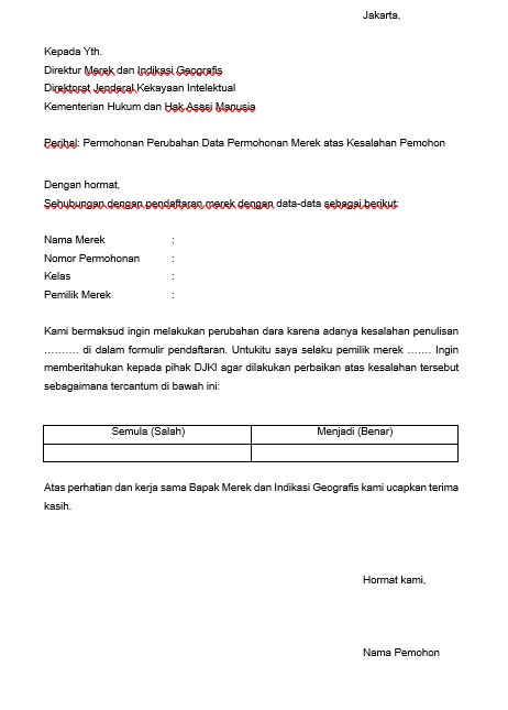 Detail Contoh Surat Pernyataan Perubahan Nama Nomer 55