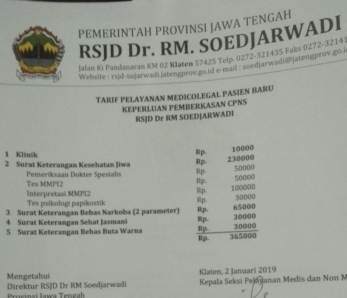 Detail Contoh Surat Pernyataan Sehat Jasmani Dan Rohani Nomer 13