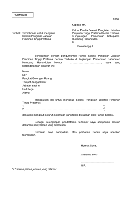 Detail Contoh Surat Pernyataan Tidak Pernah Dijatuhi Hukuman Disiplin Nomer 27