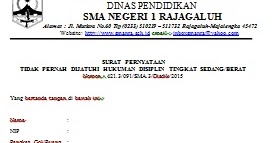 Detail Contoh Surat Pernyataan Tidak Pernah Dijatuhi Pidana Nomer 38