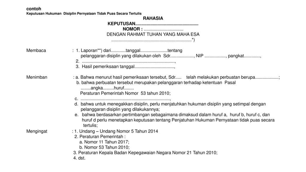 Detail Contoh Surat Pernyataan Tidak Puas Secara Tertulis Nomer 12