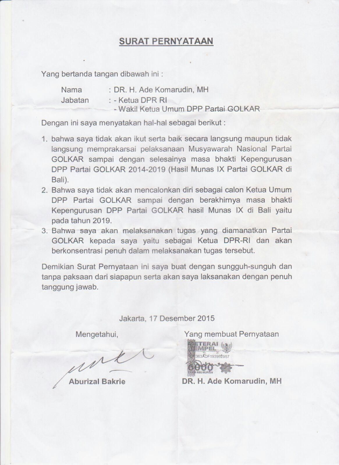 Detail Contoh Surat Pernyataan Tidak Rangkap Jabatan Nomer 27