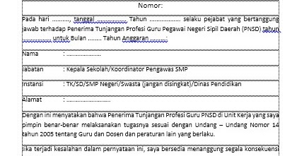 Detail Contoh Surat Pertanggungjawaban Mutlak Kepala Sekolah Nomer 24