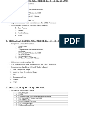 Detail Contoh Surat Pesanan Pengadaan Barang Dibawah 50 Juta Nomer 4